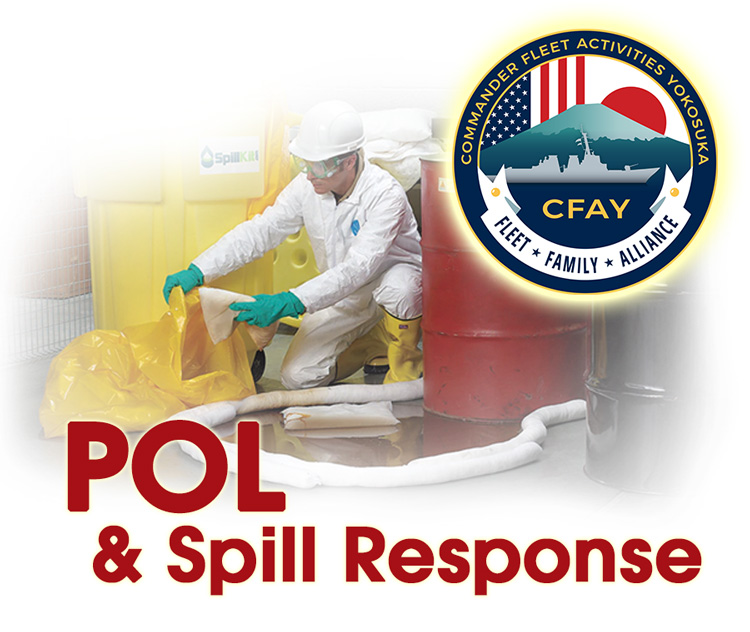 CFAY POL and Spill Response welcome page image